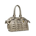 Big Buddha Alexis Satchel Purse (Gunmetal)